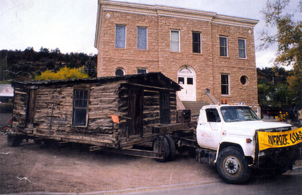 Cabin arriving