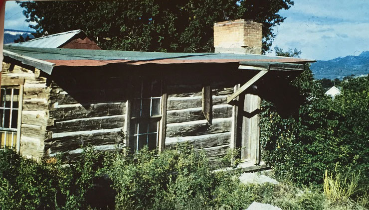Cabin in original location