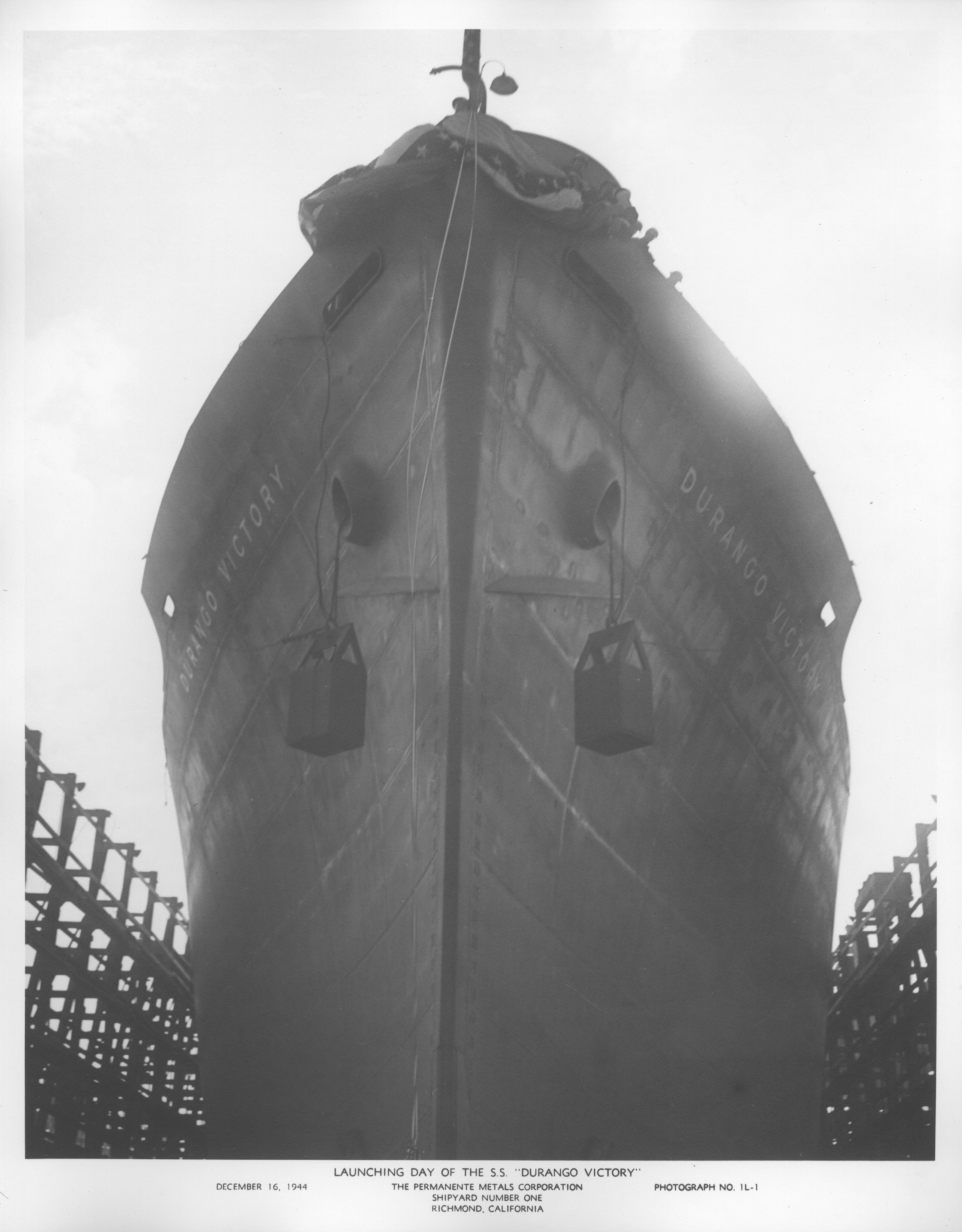 image of SS Durango in drydock