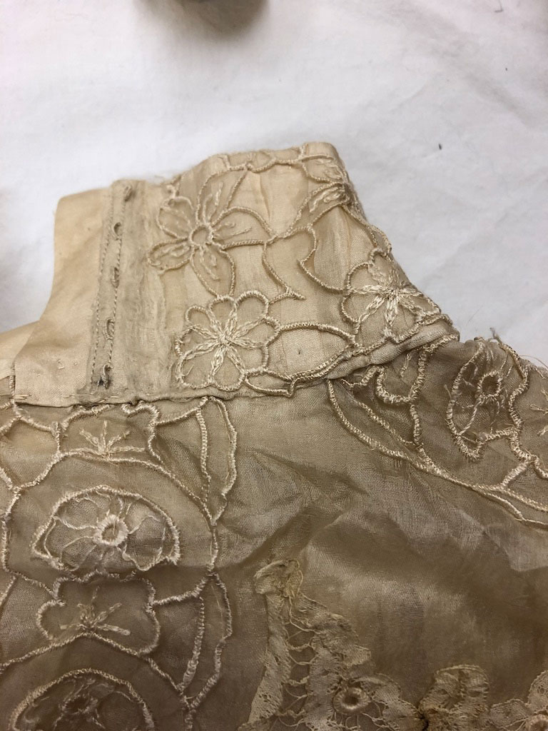 detail of collar