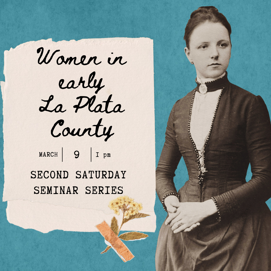 Victorian woman with text